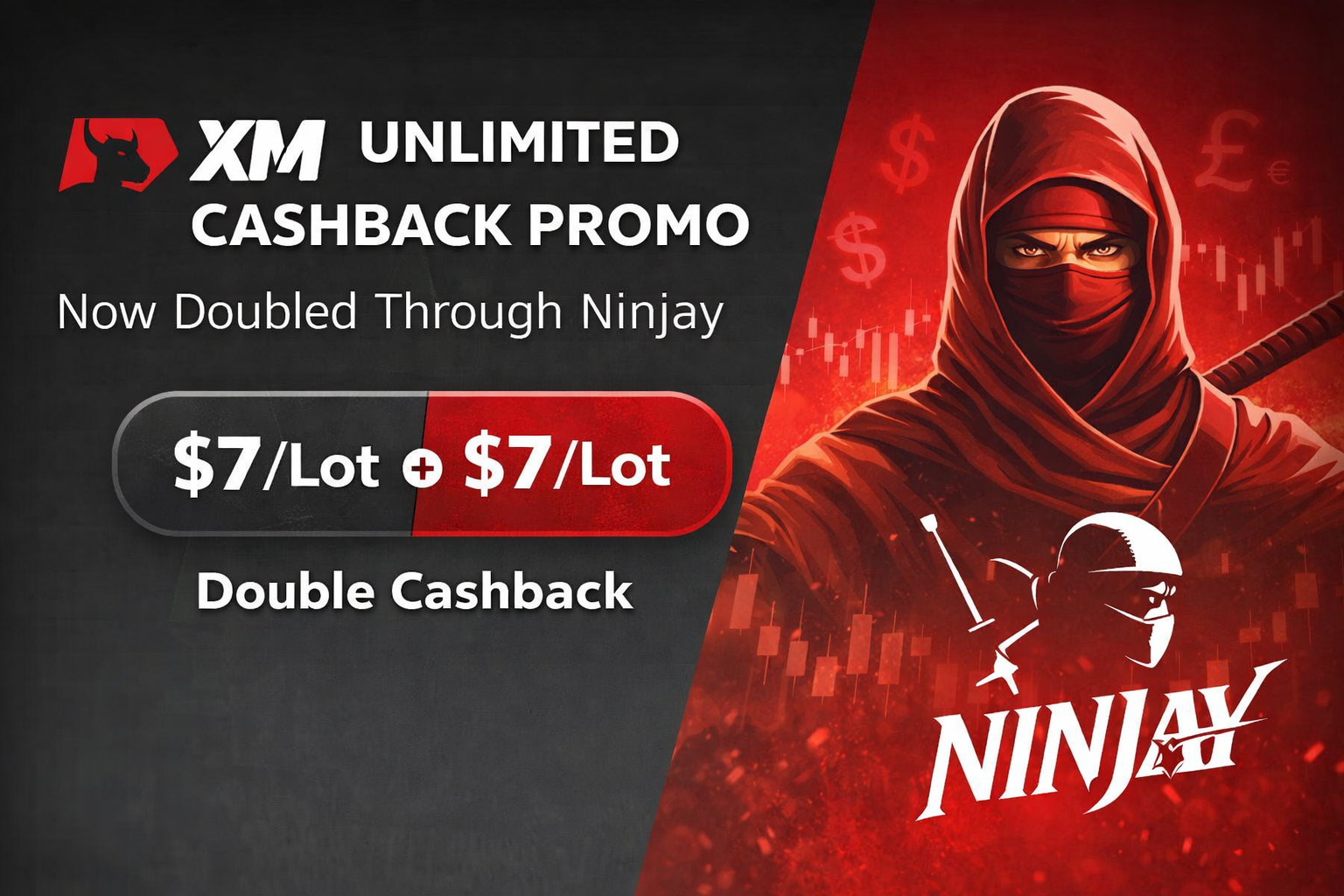 XM Unlimited Cashback Promo, Now Doubled Through Ninjay