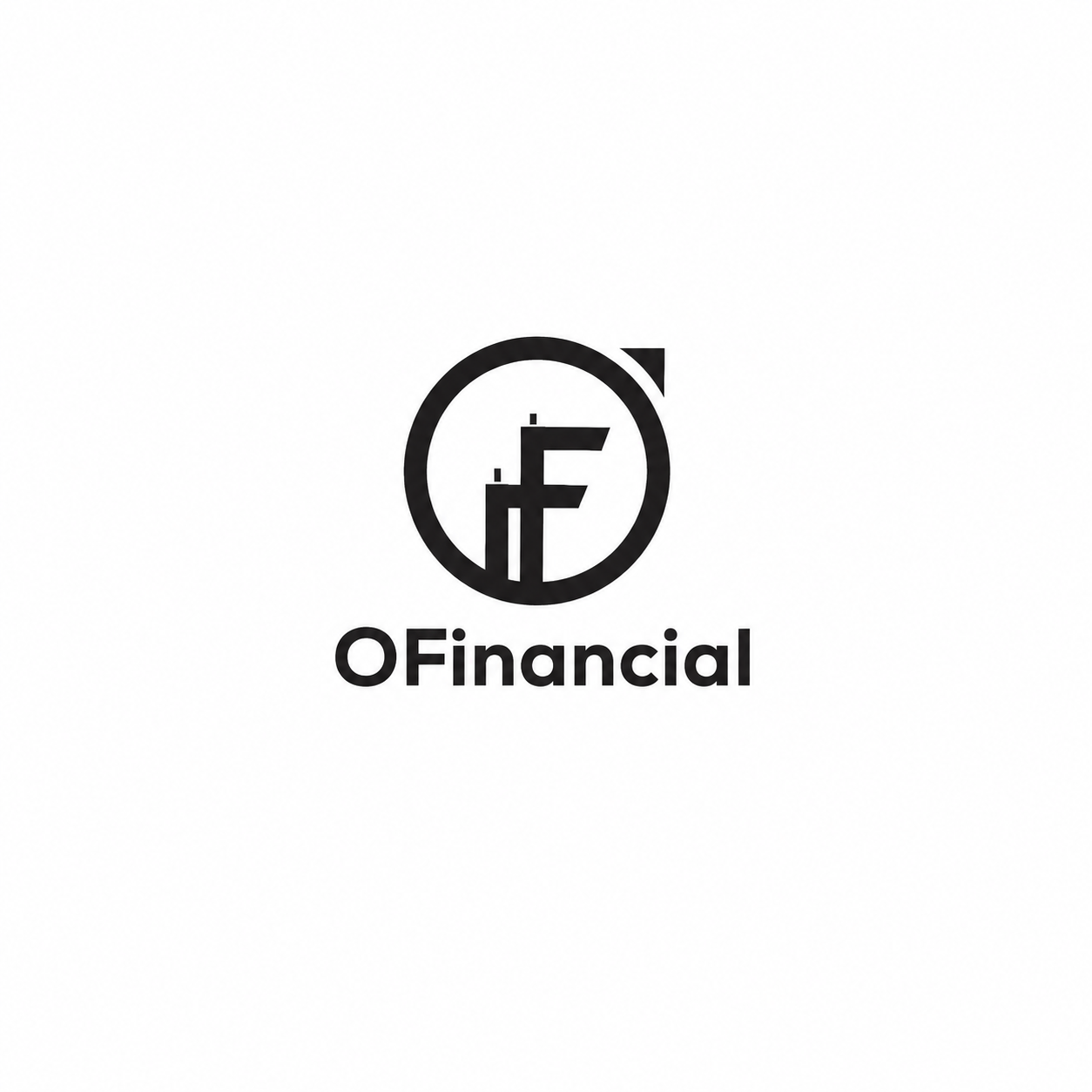 OFinancial Markets compact logo optimized for broker directory listings